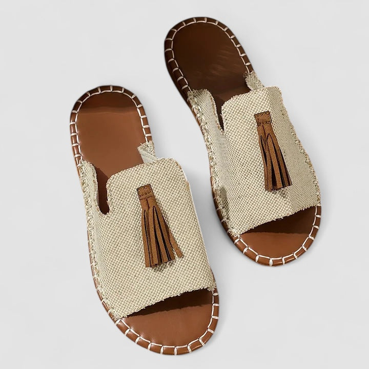 BENFIERI™ | Leena - Bekväma och Platta Ortopediska Sandaler