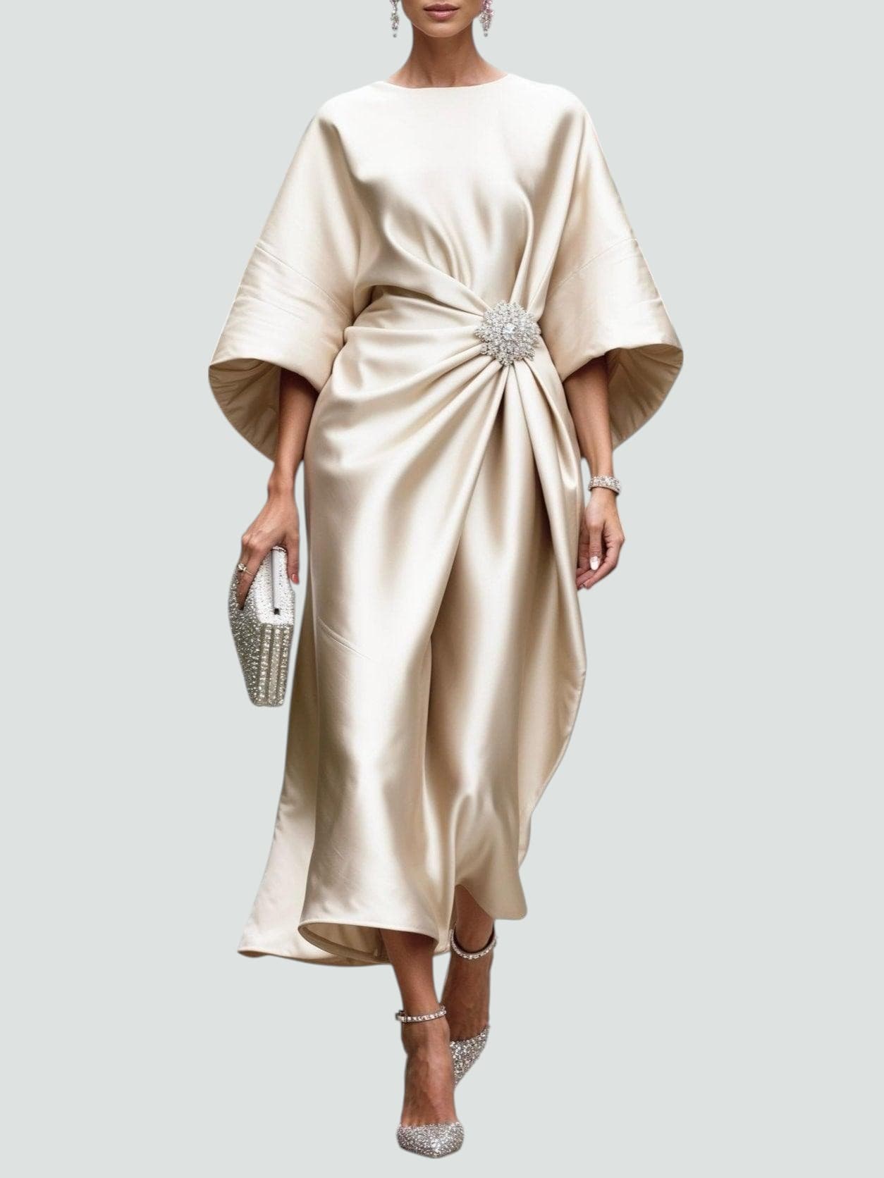 Annalena | Elegant lång aftonklänning
