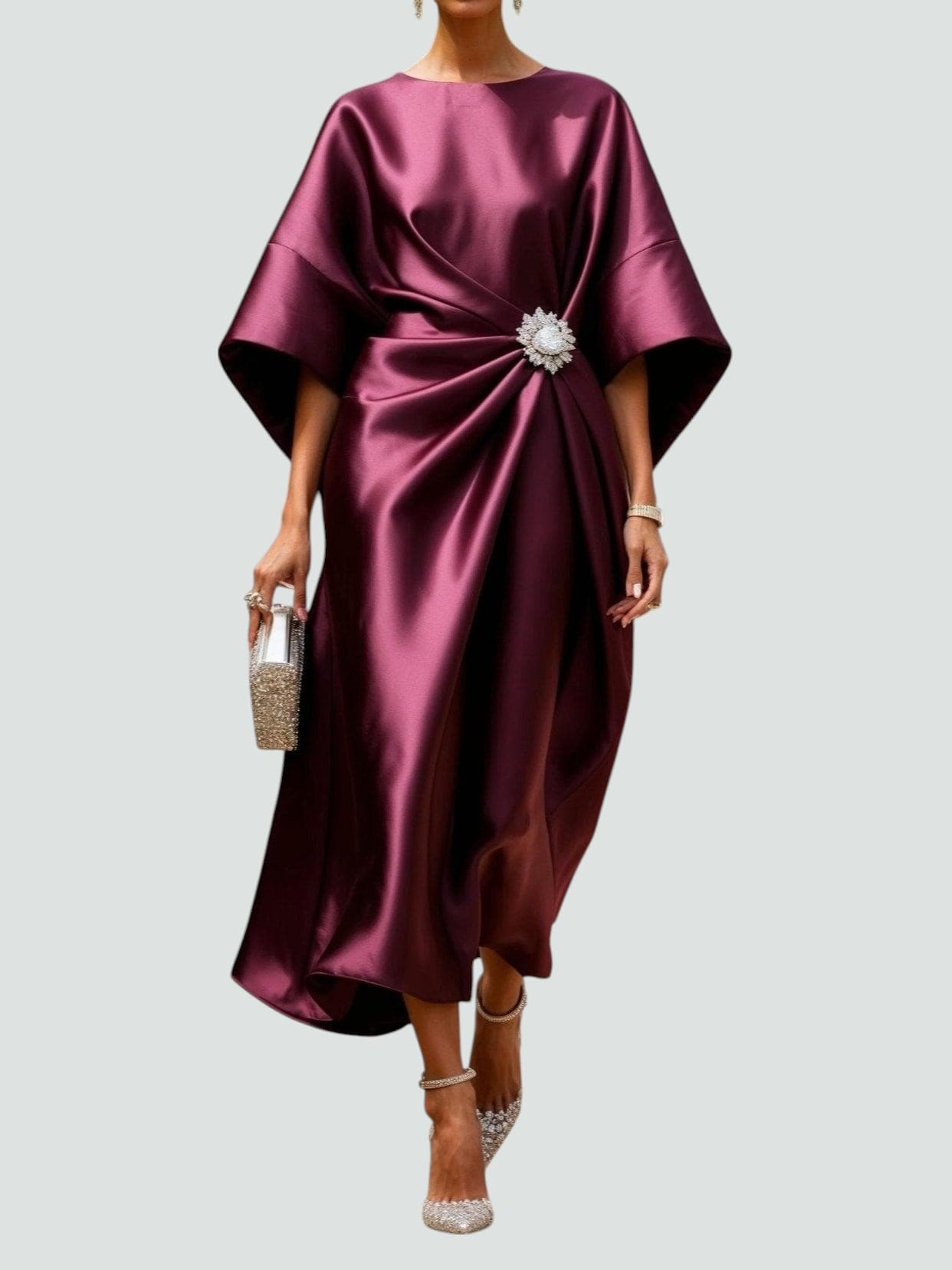 Annalena | Elegant lång aftonklänning