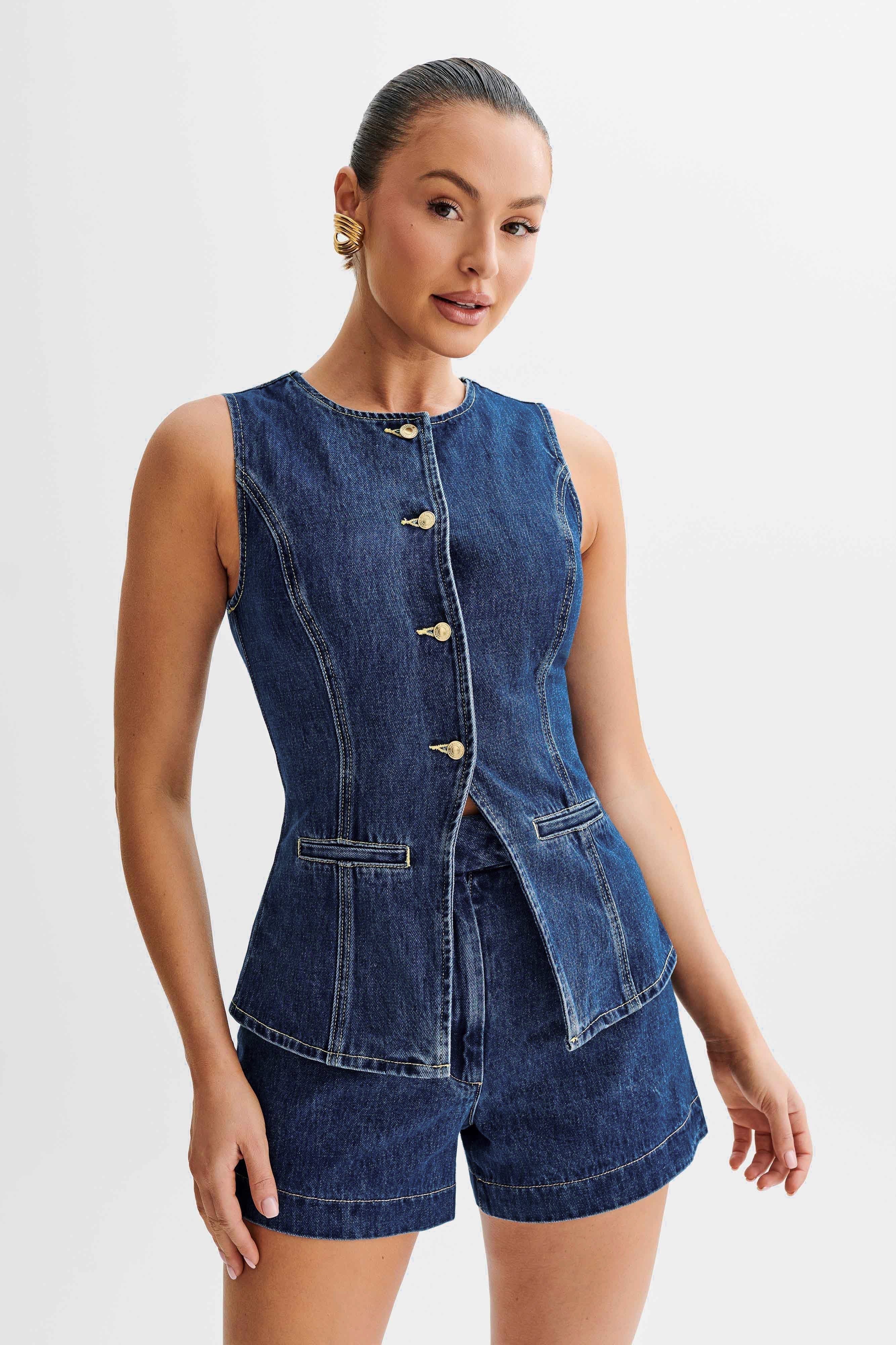 BENFIERI™ | Trendigt denimset med knappar