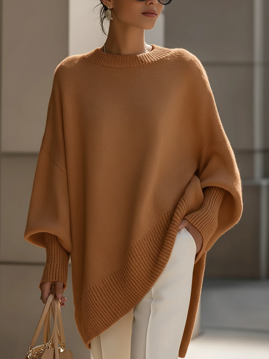 Annete | Överdimensionerad ponchotröja
