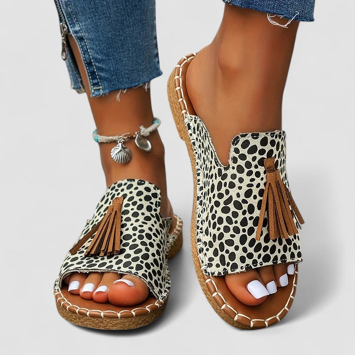 BENFIERI™ | Leena - Bekväma och Platta Ortopediska Sandaler