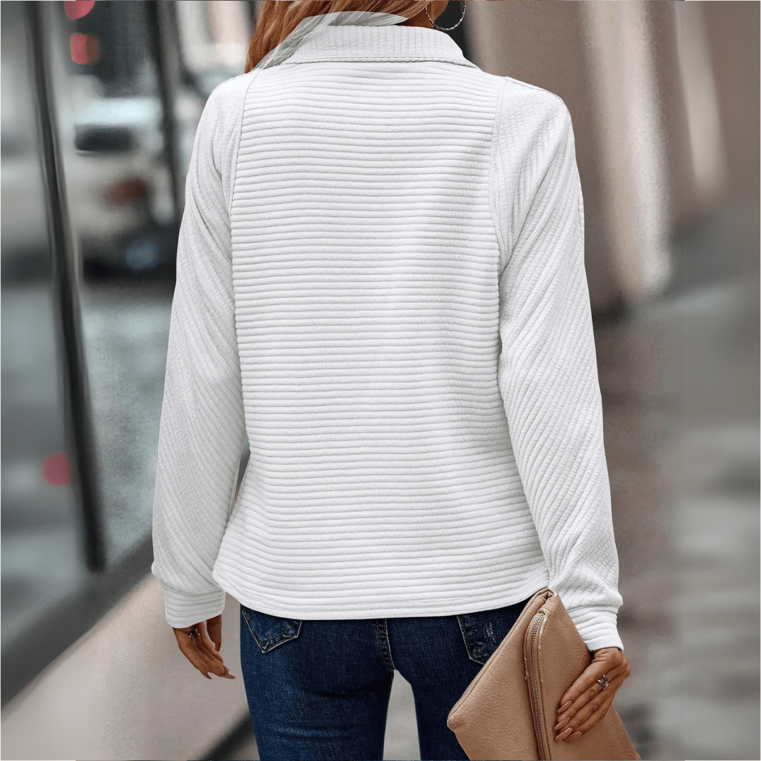 Astrid | Chic halvzip med komfort