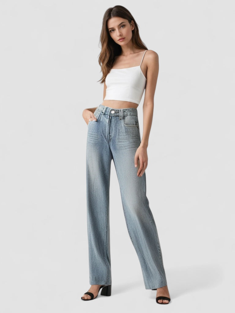 BENFIERI™ | Vintage Utsvängd Jeans