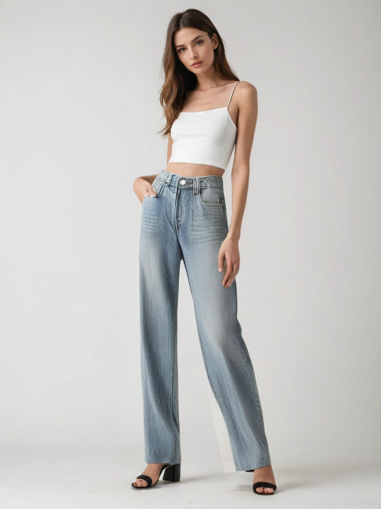 BENFIERI™ | Vintage Utsvängd Jeans