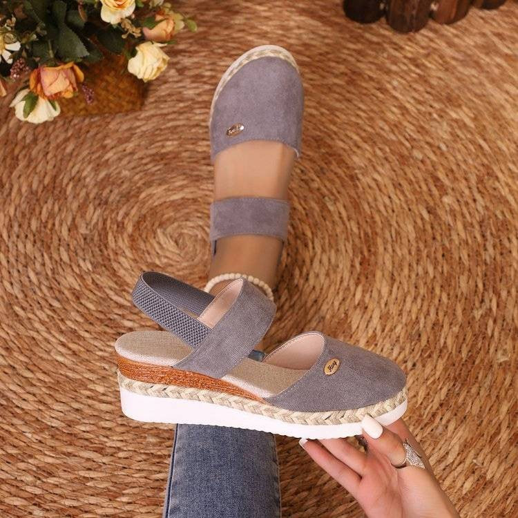 BENFIERI™ | Antonia - Ortopediska Sandaler med Platå, Ventilerande och Avslappnade