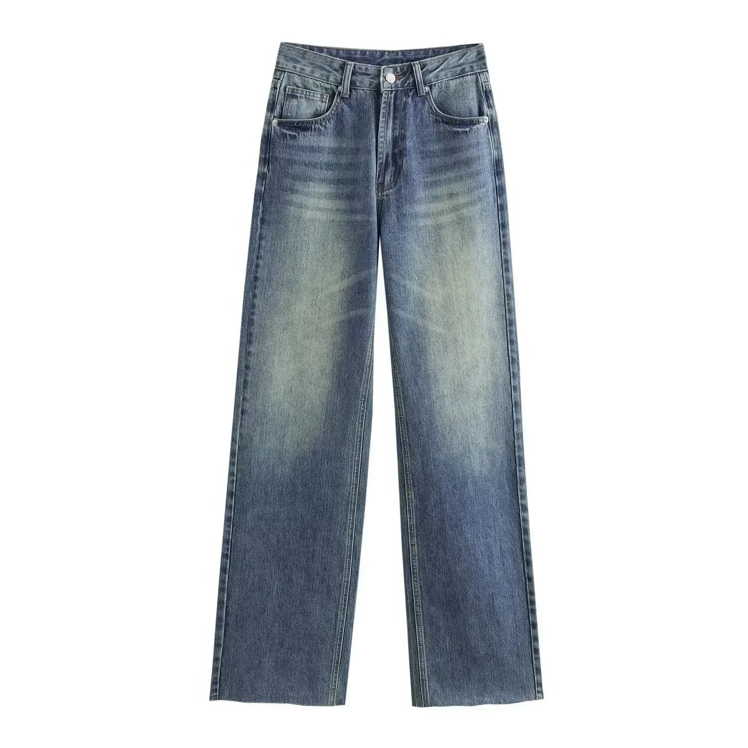 BENFIERI™ | Jean Large Effet Usé