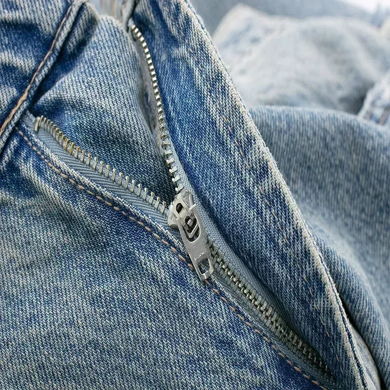 BENFIERI™ | Jean Patchwork Zerstört