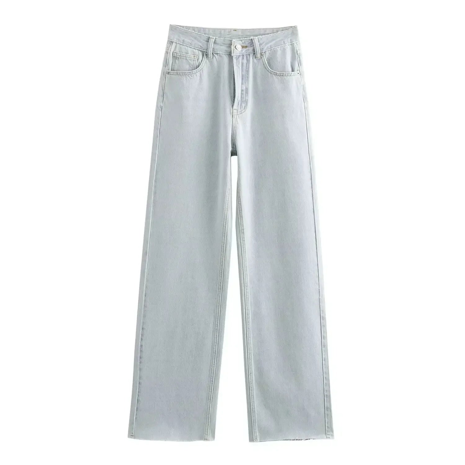 BENFIERI™ | Utställda Jeans Blå Glaciär