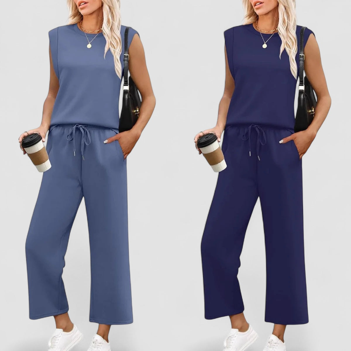 BENFIERI™| Ania - Tvådelat Damset – Mjukt, Elegant och Stilsäkert