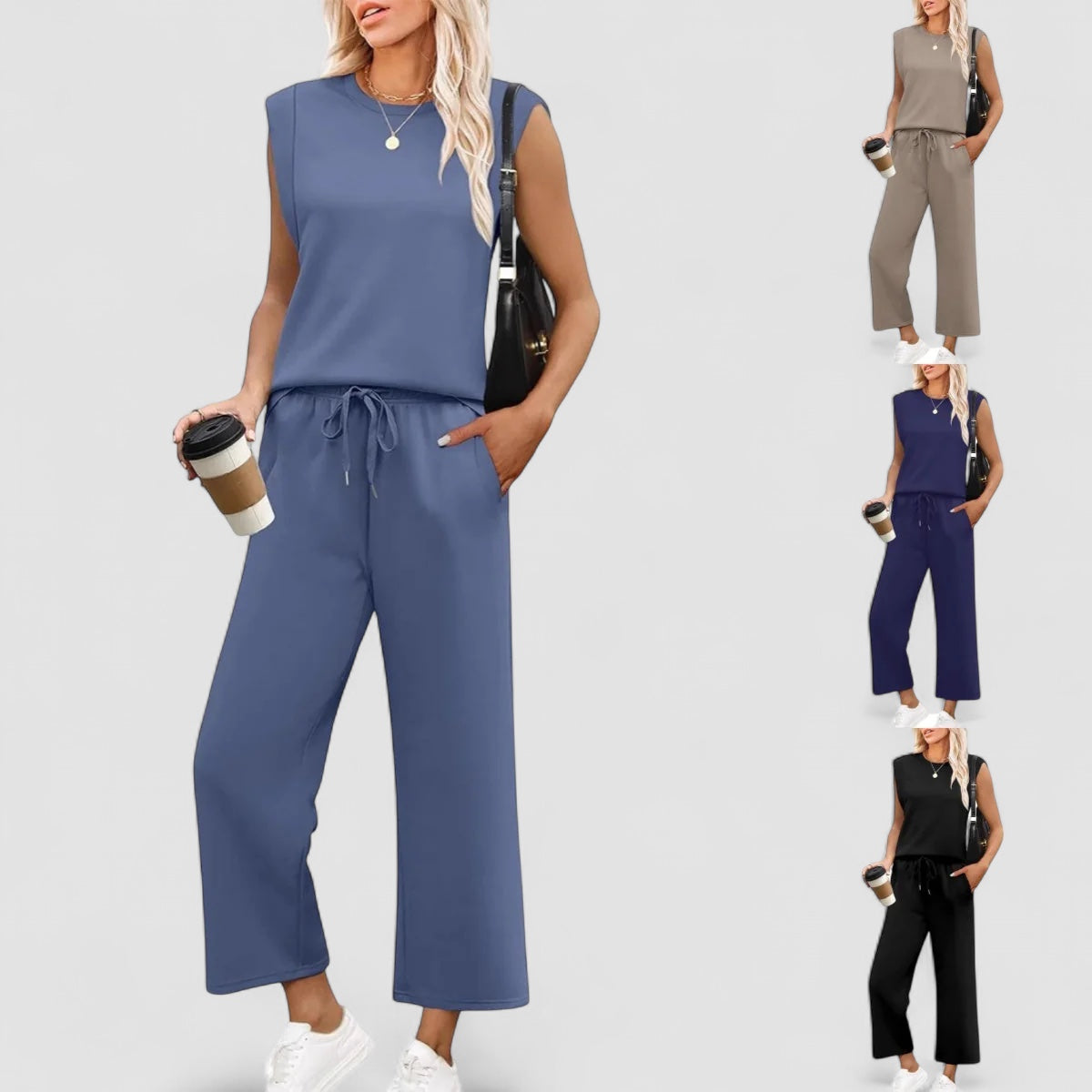 BENFIERI™| Ania - Tvådelat Damset – Mjukt, Elegant och Stilsäkert