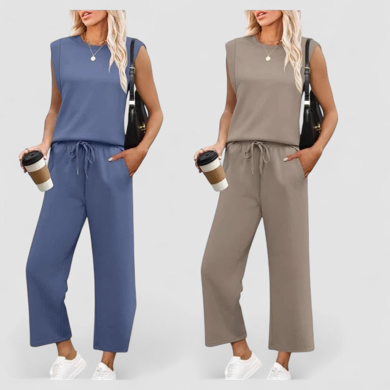 BENFIERI™| Ania - Tvådelat Damset – Mjukt, Elegant och Stilsäkert